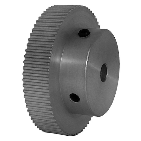 B&B Manufacturing 74-2P06-6A3, Timing Pulley, Aluminum, Clear Anodized,  74-2P06-6A3